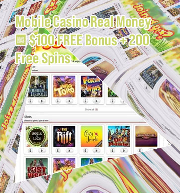 Mobile casino real money
